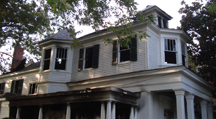 Fire-damaged historic High Street home in Cambridge, MD